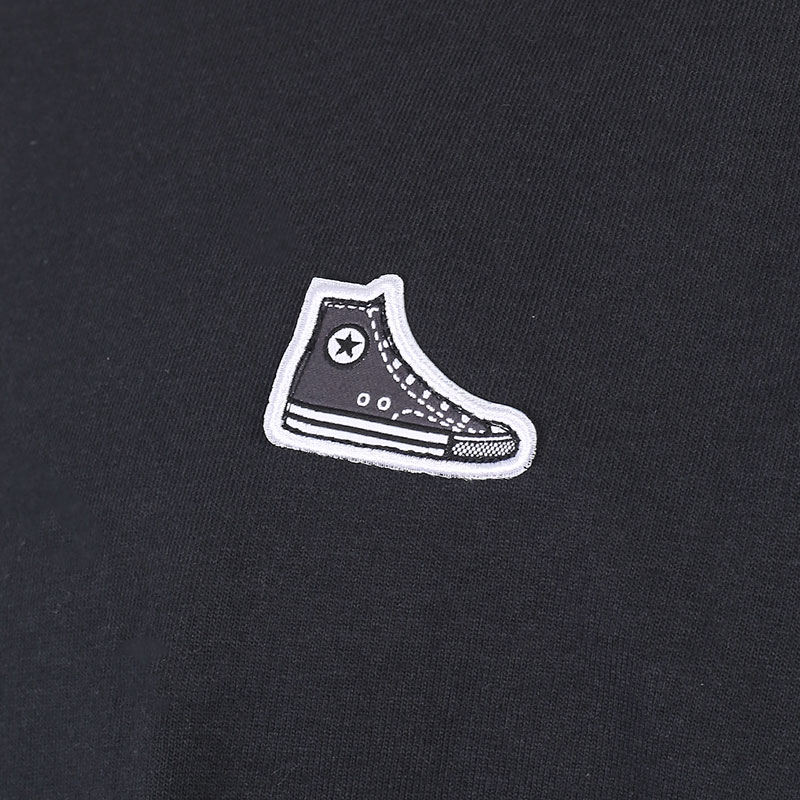 мужская черная футболка Converse Chuck Taylor Tee 10020931001 - цена, описание, фото 2